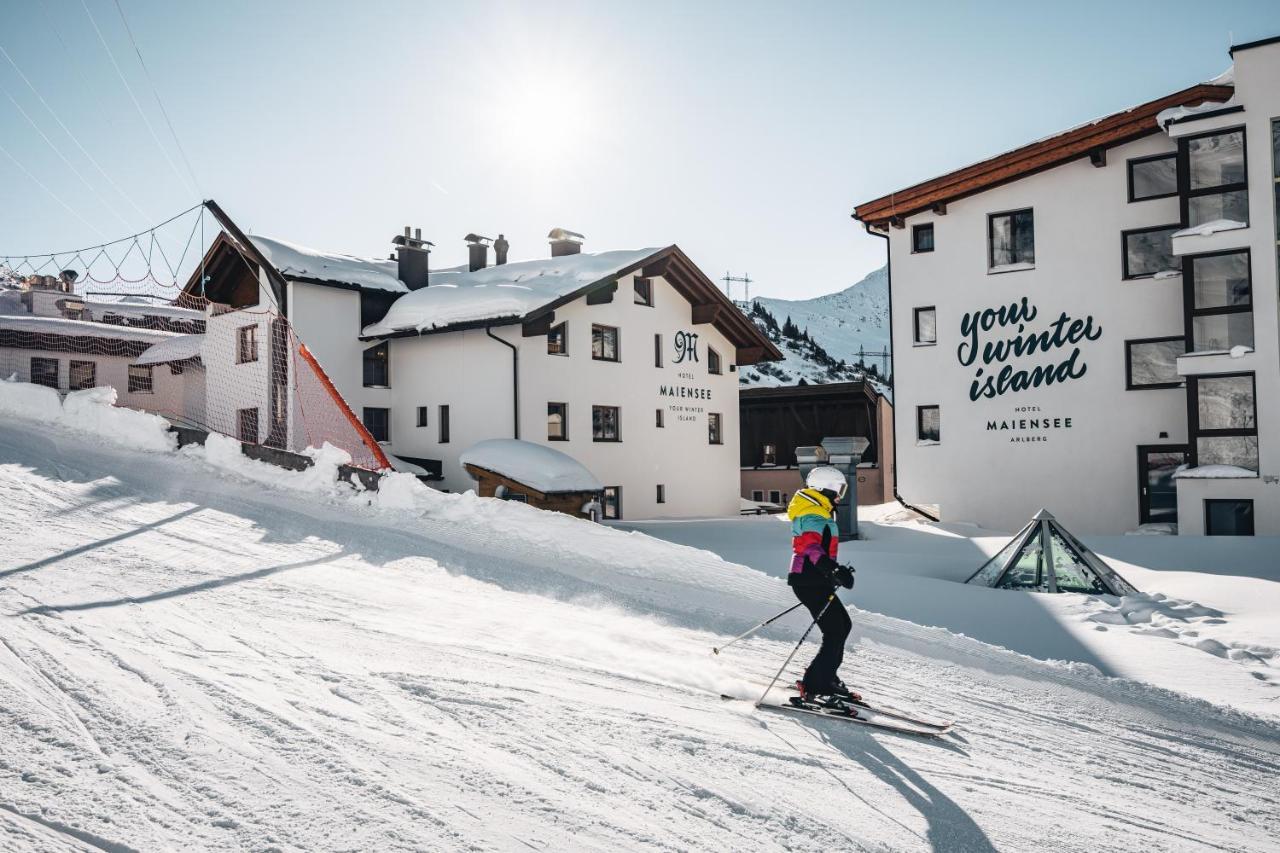Hotel Maiensee St. Christoph am Arlberg Bagian luar foto