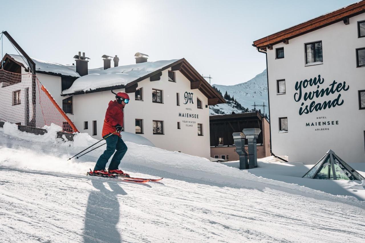 Hotel Maiensee St. Christoph am Arlberg Bagian luar foto