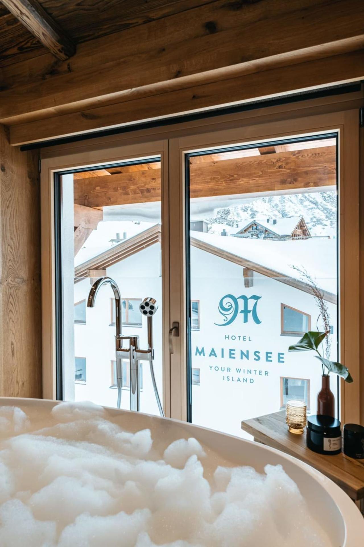 Hotel Maiensee St. Christoph am Arlberg Bagian luar foto